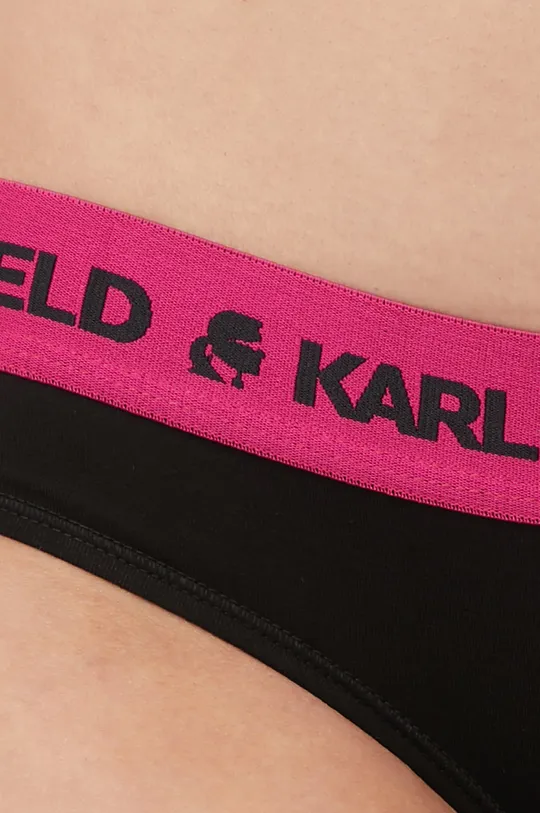 czarny Karl Lagerfeld figi (2-pack) 211W2125.61