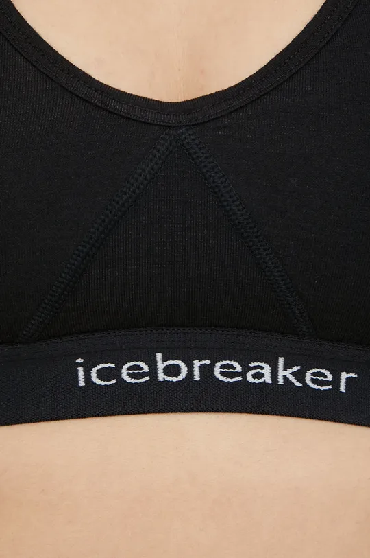 μαύρο Λειτουργικά εσώρουχα Icebreaker Sprite