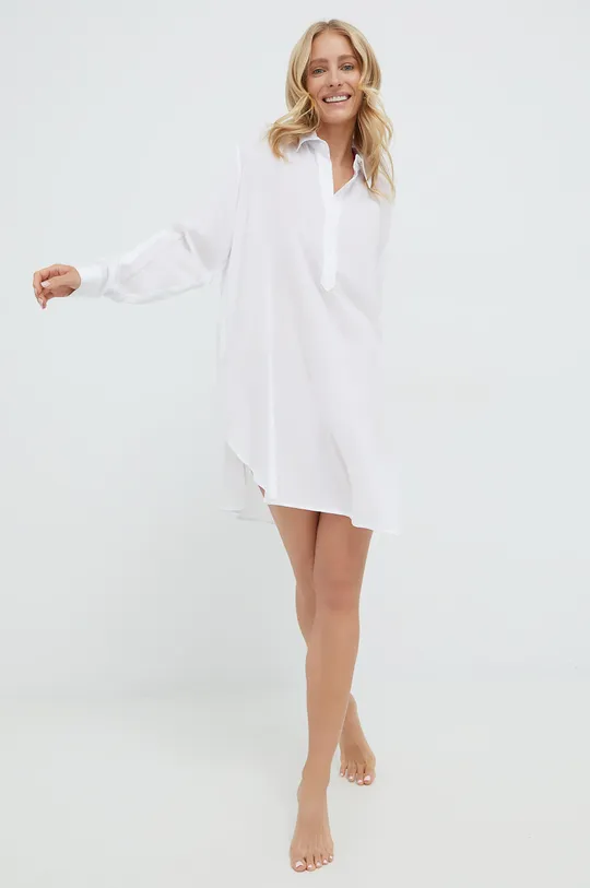 белый Пляжное платье Karl Lagerfeld