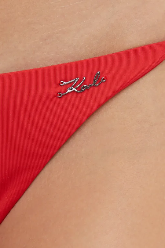 červená Brazílske plavkové nohavičky Karl Lagerfeld