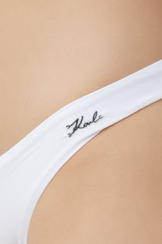 biela Brazílske plavkové nohavičky Karl Lagerfeld
