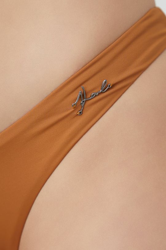 hnedá Brazílske plavkové nohavičky Karl Lagerfeld