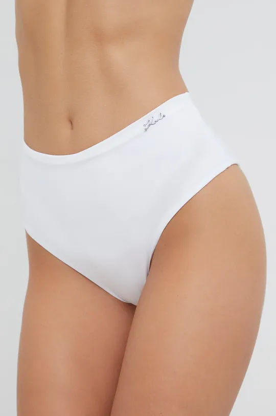 biela Brazílske plavkové nohavičky Karl Lagerfeld Dámsky