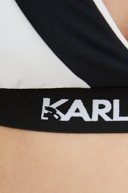 fehér Karl Lagerfeld bikini felső