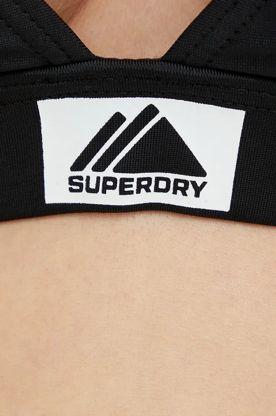 fekete Superdry bikini felső
