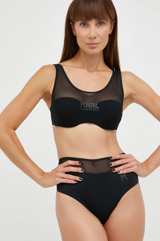 Bikini top Karl Lagerfeld  Φόδρα: 84% Πολυαμίδη, 16% Σπαντέξ Υλικό 1: 82% Πολυαμίδη, 18% Σπαντέξ Υλικό 2: 92% Πολυαμίδη, 8% Σπαντέξ