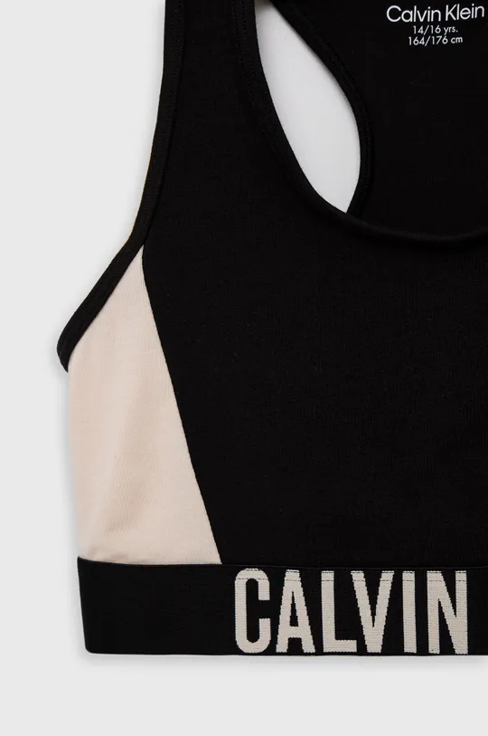 crna Dječji grudnjak Calvin Klein Underwear