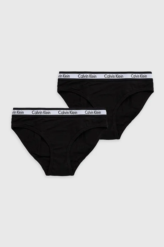fekete Calvin Klein Underwear gyerek bugyi (2 db) Lány