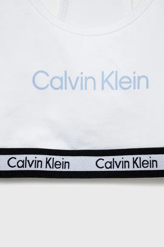biela Detská podprsenka Calvin Klein Underwear
