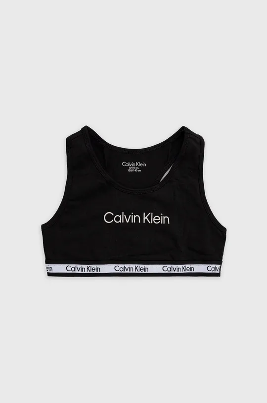 Παιδικό σουτιέν Calvin Klein Underwear (2-pack) μαύρο