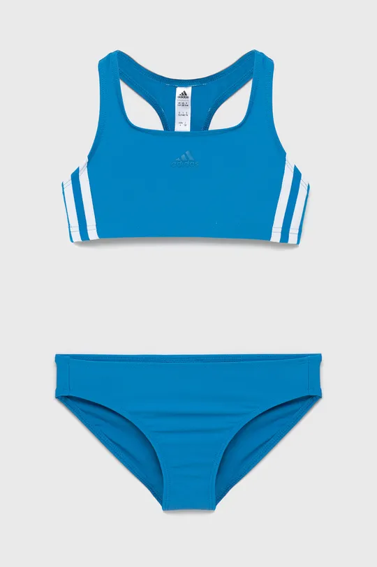 блакитний Дитячий купальник adidas Performance HF5916 Для дівчаток