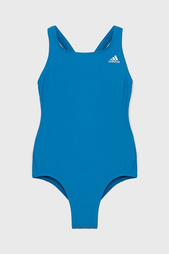 niebieski adidas Performance strój kąpielowy dziecięcy HF5918 Dziewczęcy