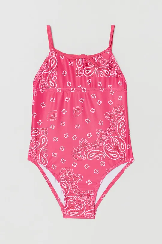 różowy OVS jednoczęściowy strój kąpielowy dziecięcy Dziewczęcy