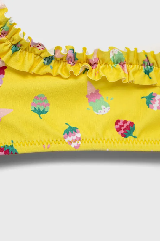 Dvojdielne detské plavky United Colors of Benetton žltá