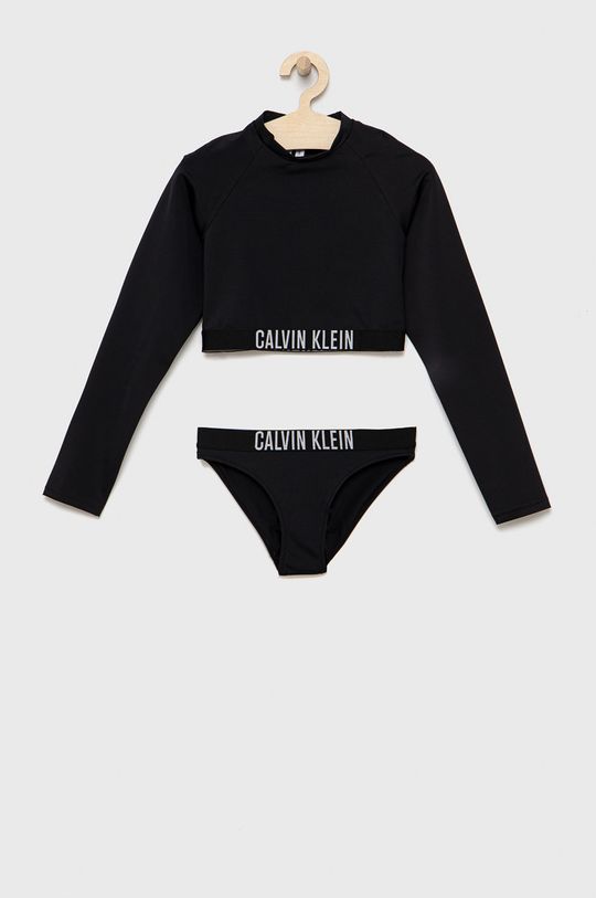 černá Dětské plavky Calvin Klein Jeans Dívčí