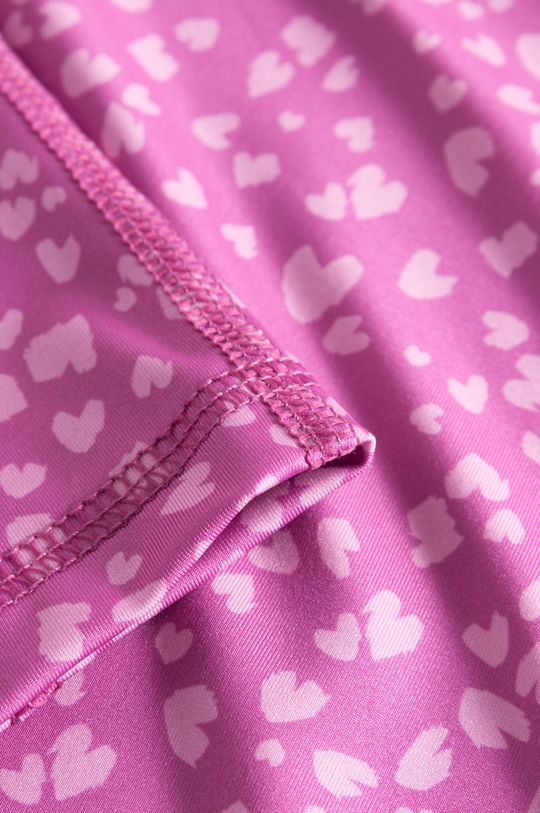 ostrá růžová Plavecké tričko s dlouhým rukávem Femi Stories