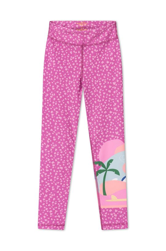 ostrá růžová Plážové kalhoty Femi Stories Dívčí
