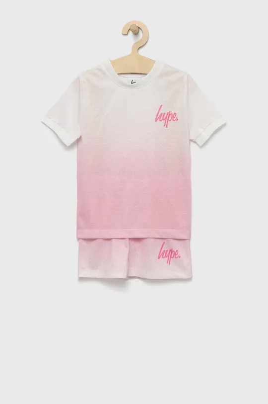 różowy Hype piżama dziecięca Dziewczęcy