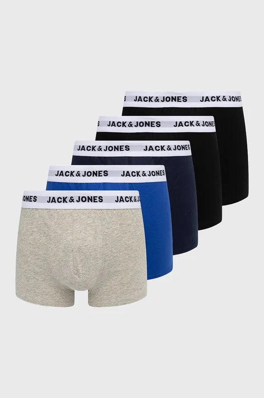 čierna Boxerky Jack & Jones (5-pak) Pánsky