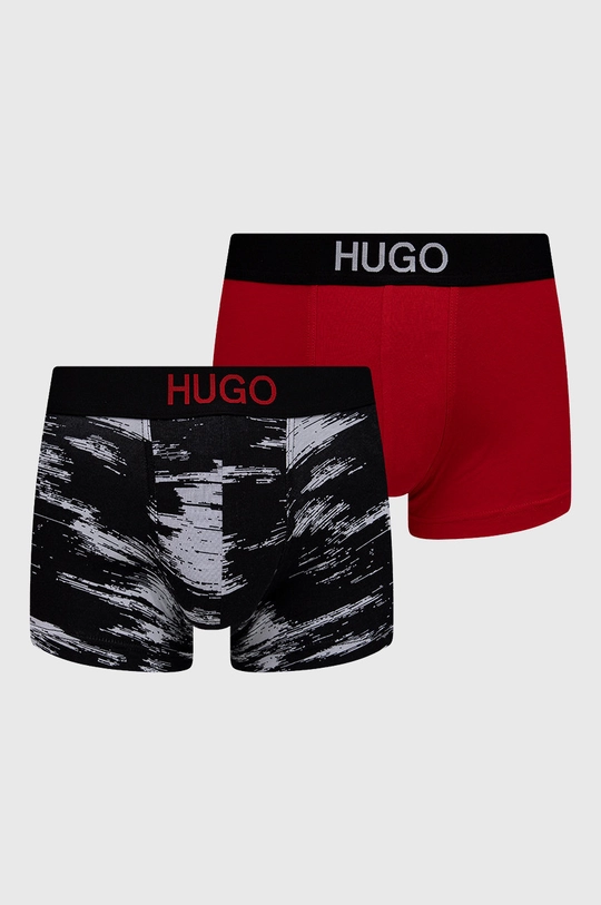 κόκκινο Hugo - Μποξεράκια (2-pack) Ανδρικά