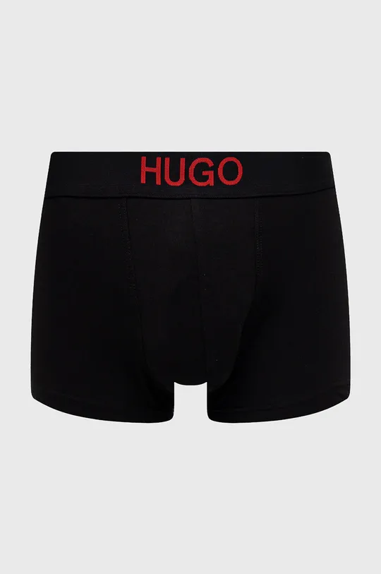Boxerky Hugo (2-pack) čierna
