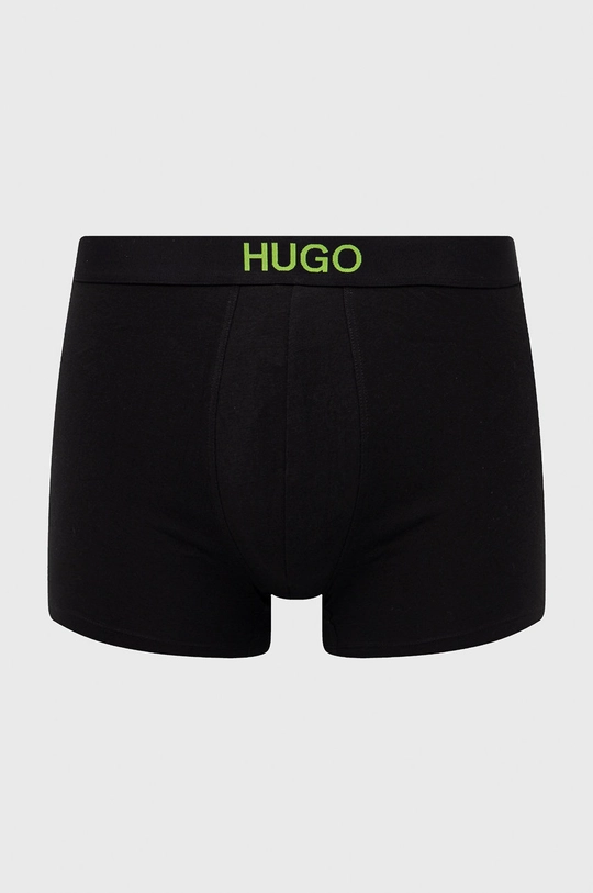 Boxerky Hugo (2-pack) čierna