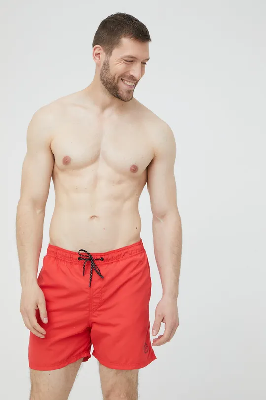 crvena Kratke hlače za kupanje Jack & Jones Muški