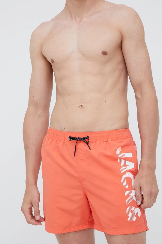 Plavkové šortky Jack & Jones oranžová