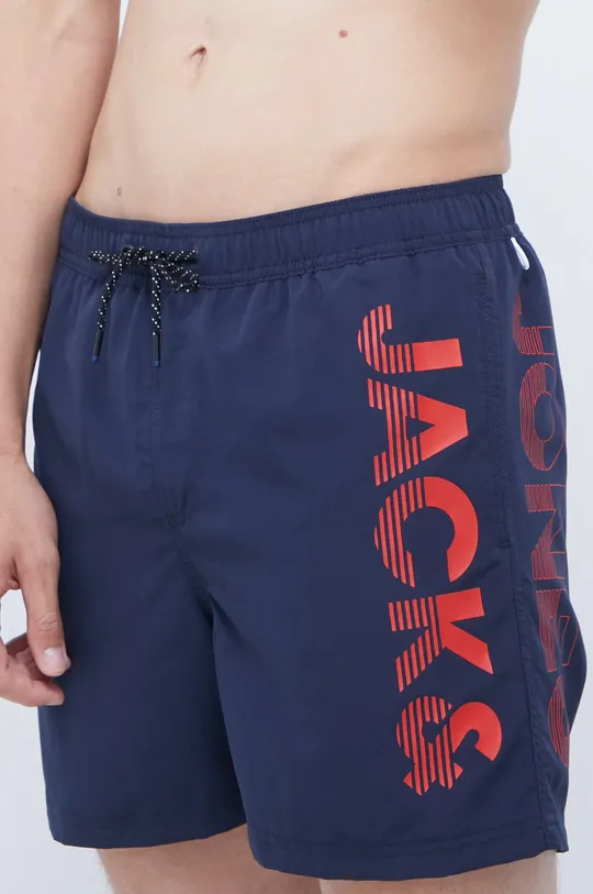 Plavkové šortky Jack & Jones tmavomodrá