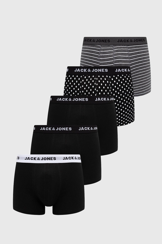 szary Jack & Jones bokserki (5-pack) Męski