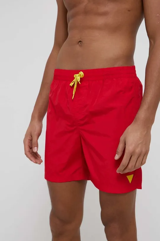 Kratke hlače za kupanje Guess crvena