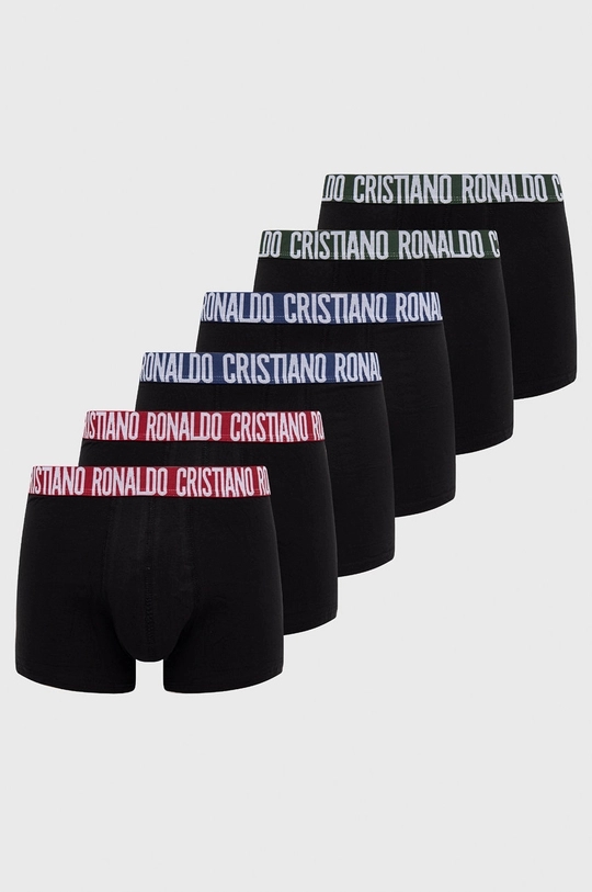 crna Bokserice CR7 Cristiano Ronaldo (6-pack) Muški