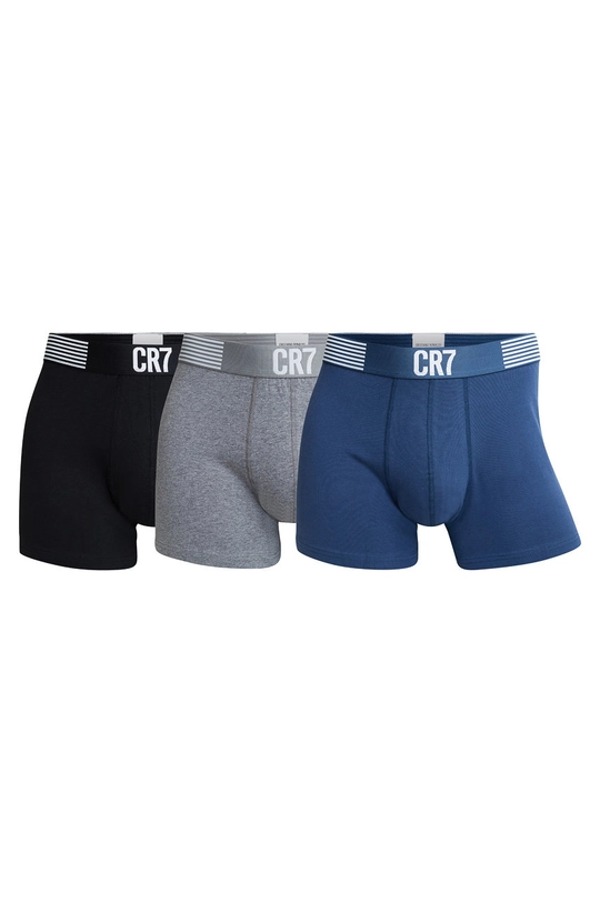 multicolor CR7 Cristiano Ronaldo bokserki (3-pack) Męski