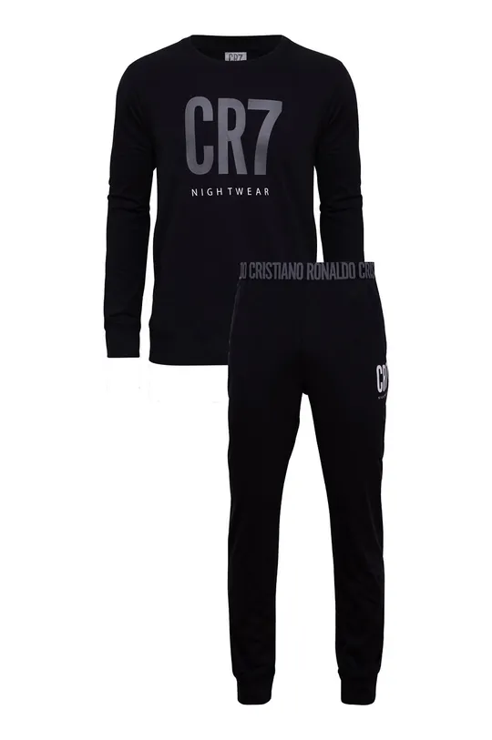 črna Pižama CR7 Cristiano Ronaldo Moški