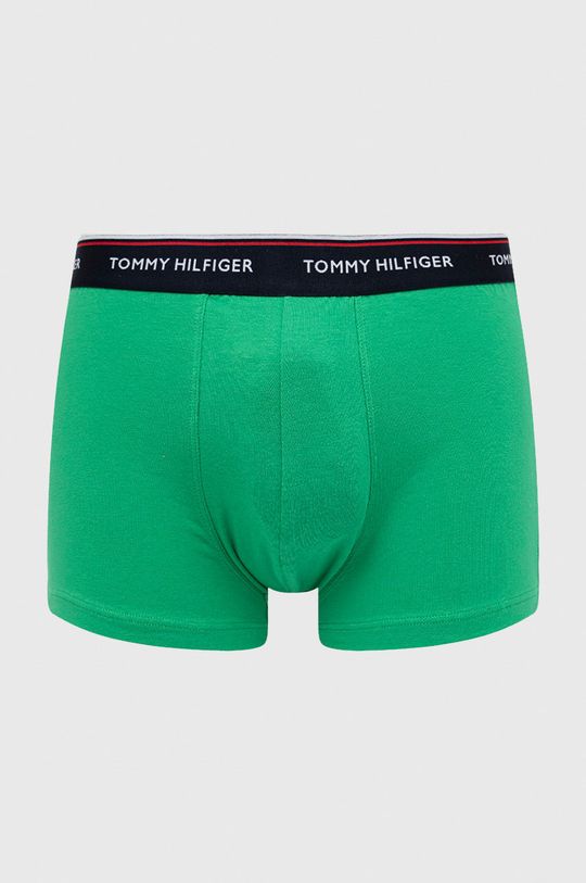 Boxerky Tommy Hilfiger (3-pak)  Základná látka: 95% Bavlna, 5% Elastan Elastická manžeta: 7% Elastan, 57% Polyamid, 36% Polyester