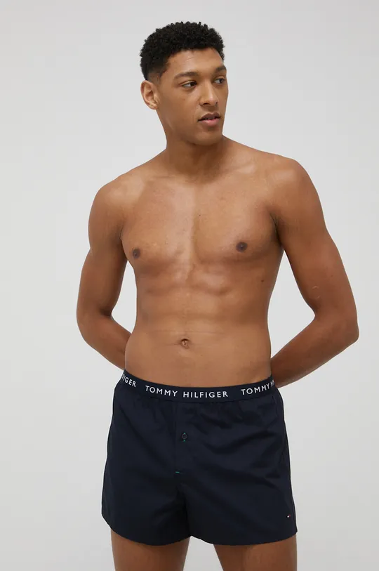 sötétkék Tommy Hilfiger boxeralsó (3 db)