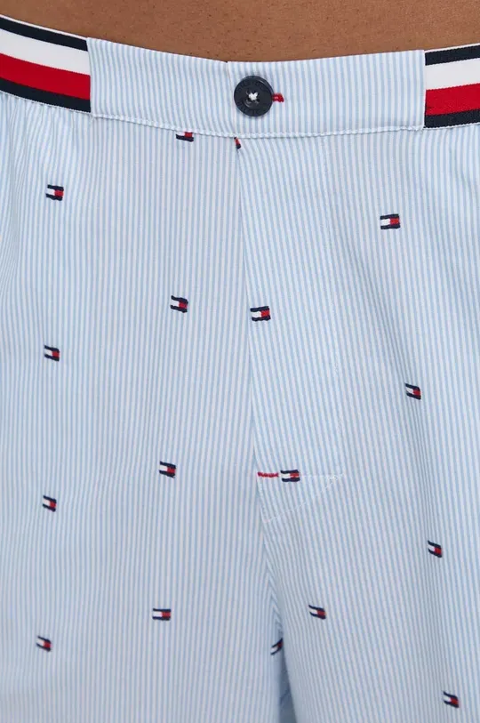 Bavlnené pyžamové nohavice Tommy Hilfiger  Základná látka: 100% Bavlna Lepiaca páska: 8% Elastan, 92% Polyester