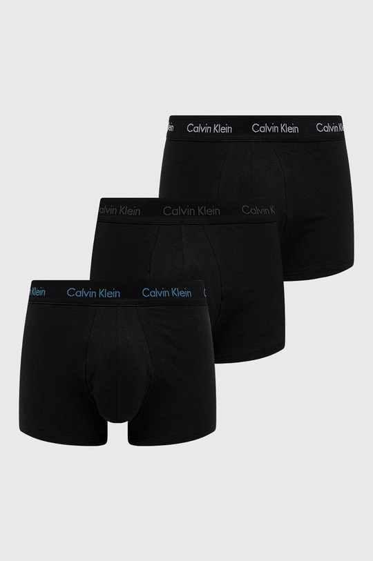 čierna Boxerky Calvin Klein Underwear (3-pak) Pánsky