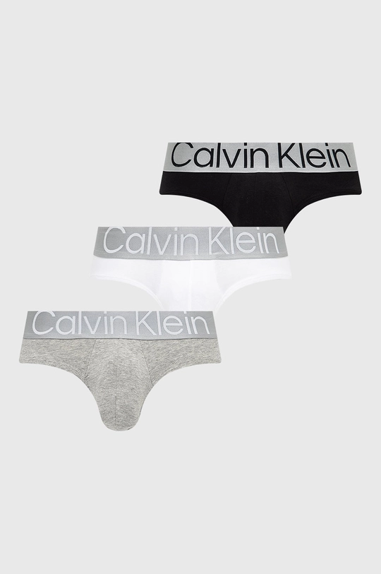 biela Slipy Calvin Klein Underwear (3-pak) Pánsky