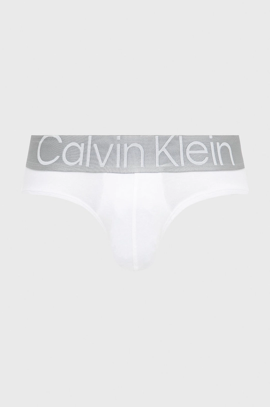 Slipy Calvin Klein Underwear (3-pak) biela