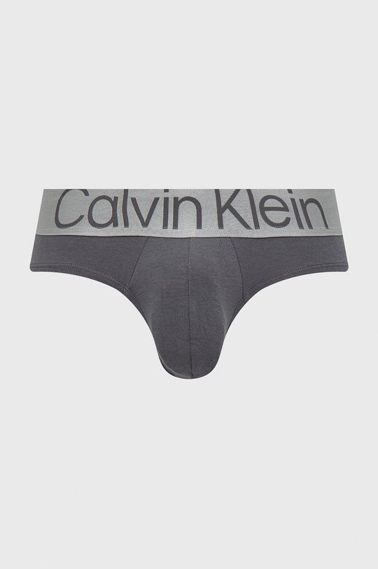 Calvin Klein Underwear slip (3-pack) argintiu
