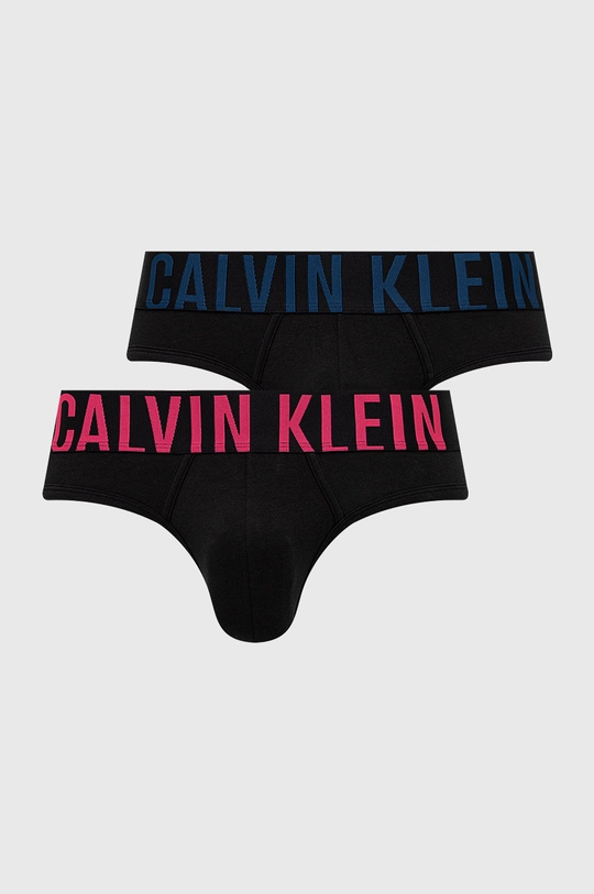 czarny Calvin Klein Underwear slipy (2-pack) Męski