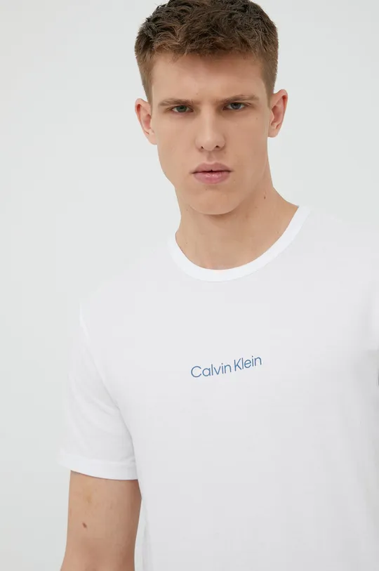 λευκό Πιτζάμα Calvin Klein Underwear