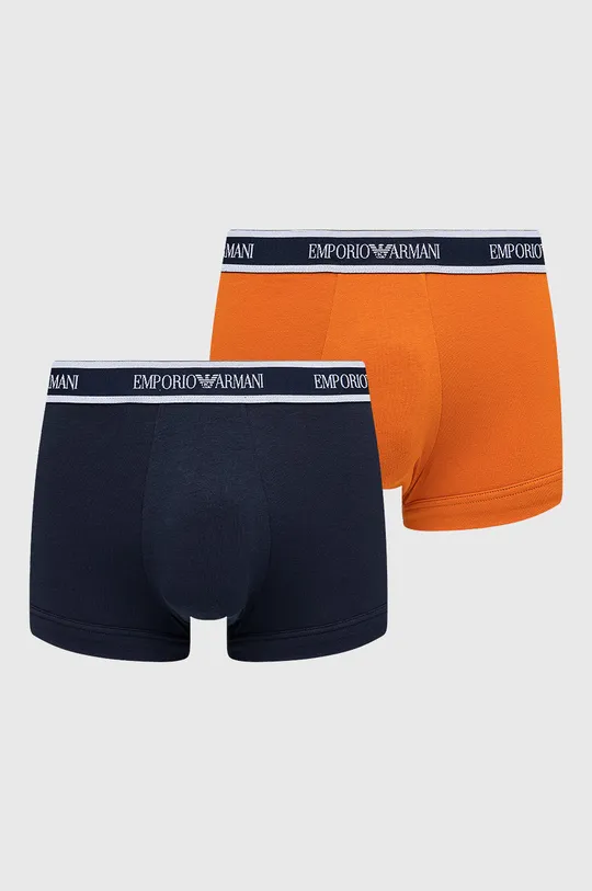 πορτοκαλί Μποξεράκια Emporio Armani Underwear (2-pack) Ανδρικά