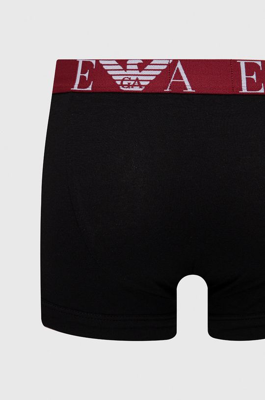 negru Emporio Armani Underwear Boxeri (3-pack)