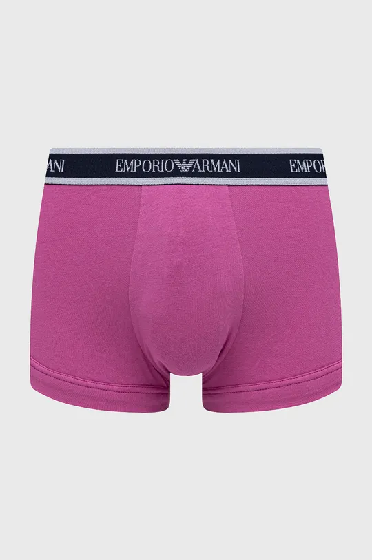 Bokserice Emporio Armani Underwear (3-pack)  Materijal 1: 95% Pamuk, 5% Elastan Materijal 2: 14% Elastan, 86% Poliester