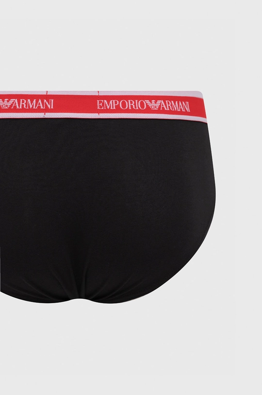 Slipy Emporio Armani Underwear (2-pack) čierna