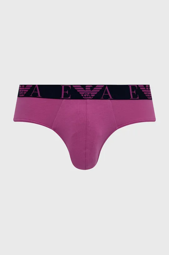 Emporio Armani Underwear Slipy (3-pack) 111734.2R715 fioletowy