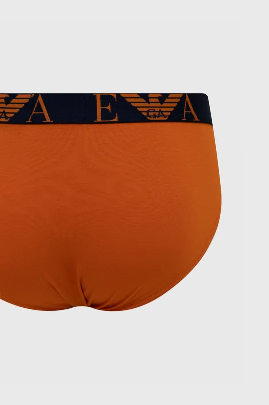 fioletowy Emporio Armani Underwear Slipy (3-pack) 111734.2R715