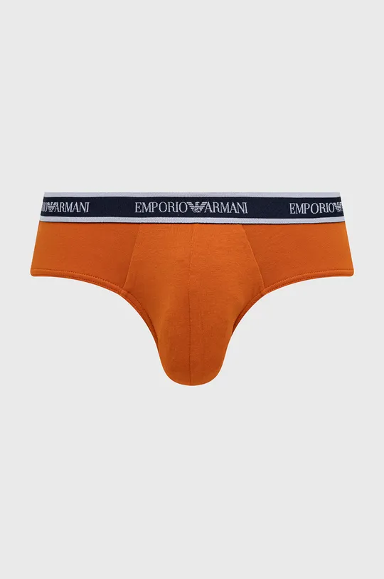 Slip gaćice Emporio Armani Underwear (3-pack)  95% Pamuk, 5% Elastan